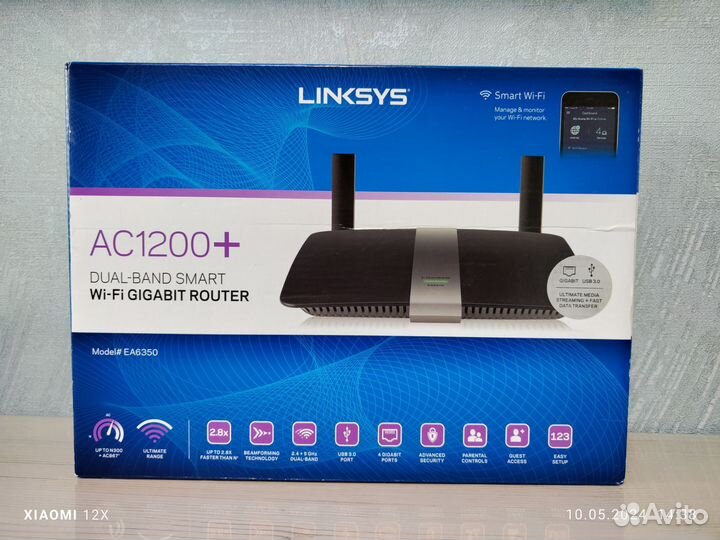 Роутер linksys AE6350 2 диапазона