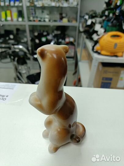 Статуэтка фарфор хорёк