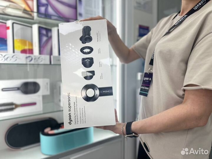 Фен Dyson Supersonic HD15 Black/Nickel