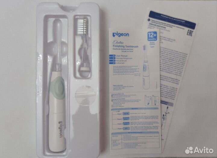 Щетка зубная электрическая pigeon