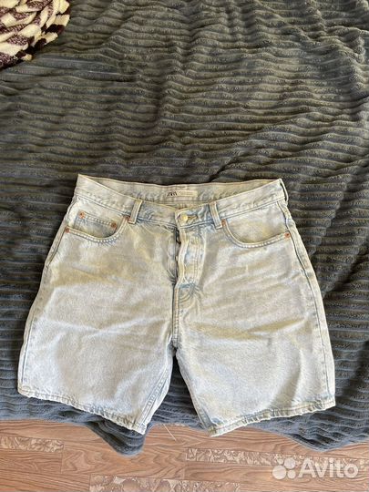 Джинсовые шорты zara