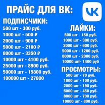 Накрутка подписчиков вк vk, telegram, телеграм