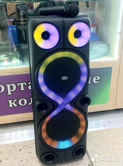 Портативная большая беспроводная колонка