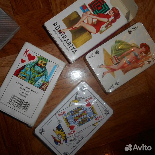 Карты новые Romikartya Пин-ап и обычные