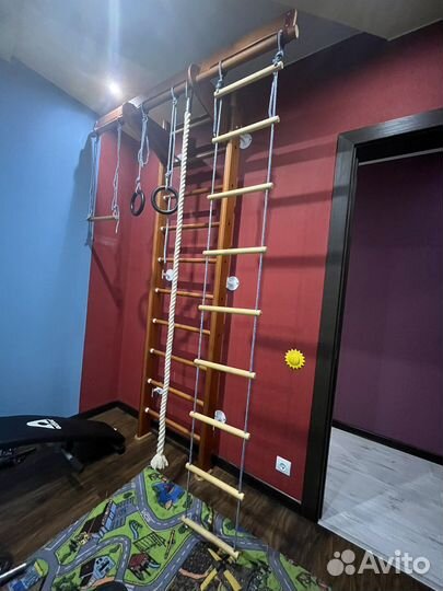 Шведская стенка kampfer wooden ladder wall