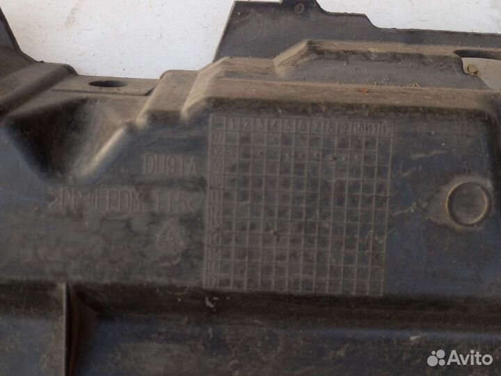 Ford Fiesta Дефлектор радиатора