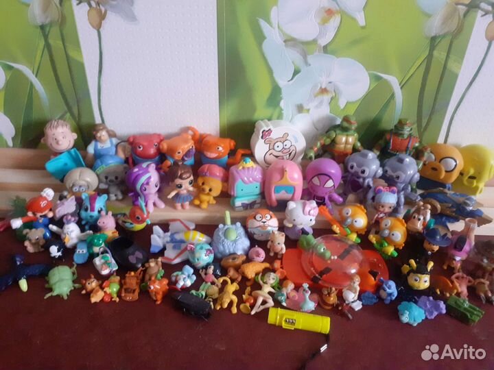 Коллекция фигурок, Мягкие игрушки пакетом