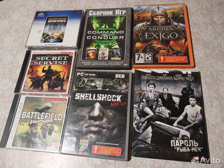 Диски игры, фильмы, песни