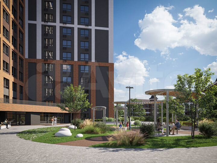 2-к. квартира, 63,5 м², 23/25 эт.