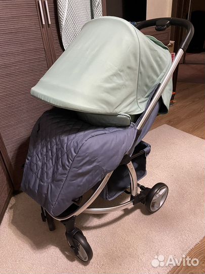 Новая прогулочная коляска babyton comfort grey