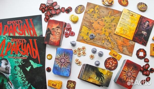 Настольная игра ярость дракулы