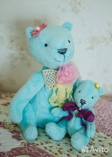 Дизайнерские игрушки (медведи) ручной работы