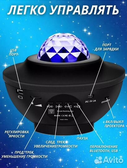 Проектор-колонка