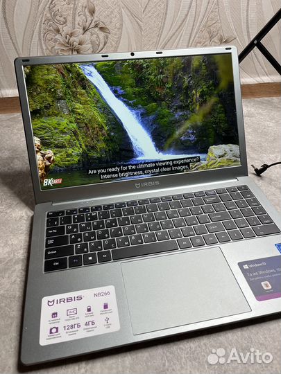 Ноутбук irbis 15,6 дюймов новый