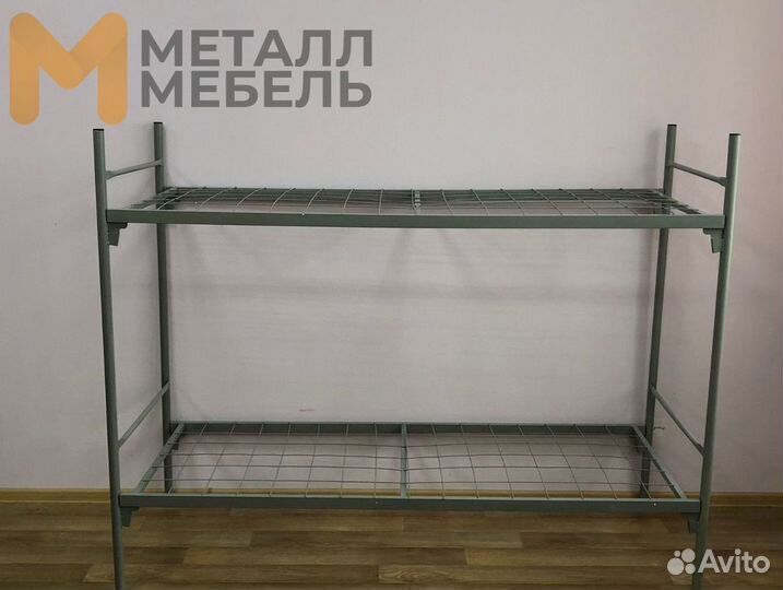Металлические кровати для рабочих