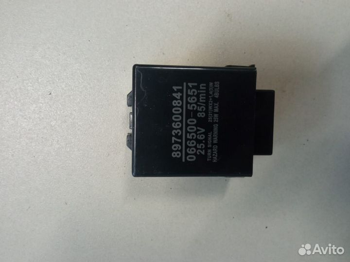 Реле поворотов isuzu 24V 3P JMC 8970865081/066500