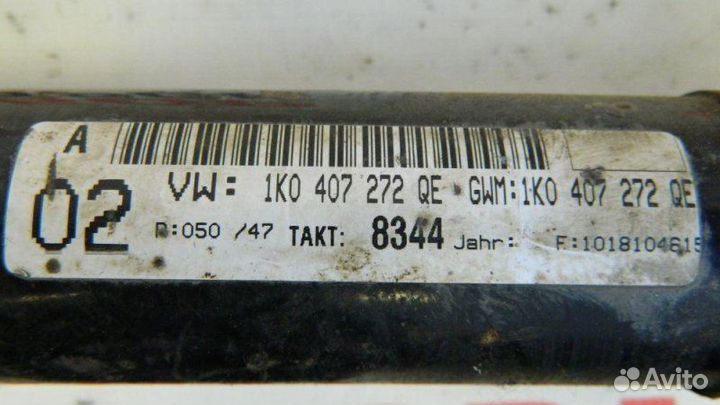 Привод, полуось передний правый Skoda Octavia 2 A5