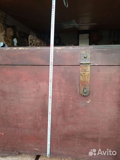 Сундук деревянный старинный