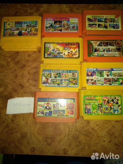 Картриджи на Денди