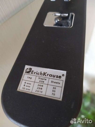 Мощный степлер Erich Krause, новый