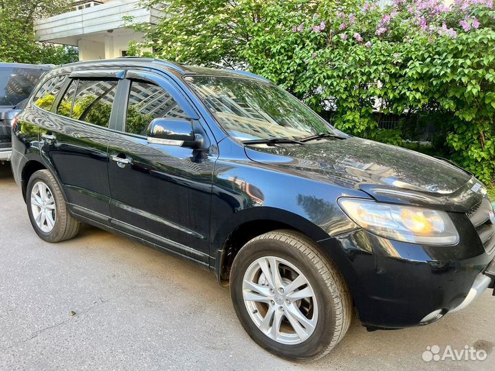 Hyundai Santa Fe 2.2 AT, 2008, 140 300 км