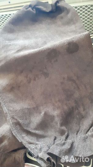 Нарукавники из замши