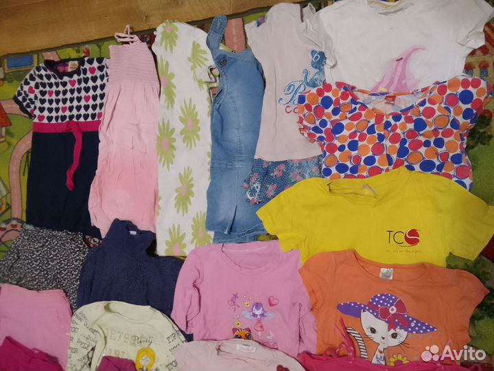 Пакет вещей для девочки 110 рост