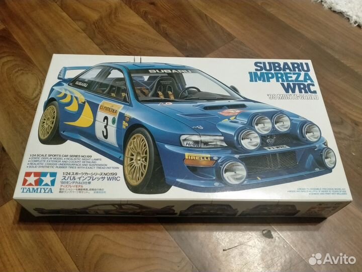 Tamiya 24199 1/24 Subaru WRC 98
