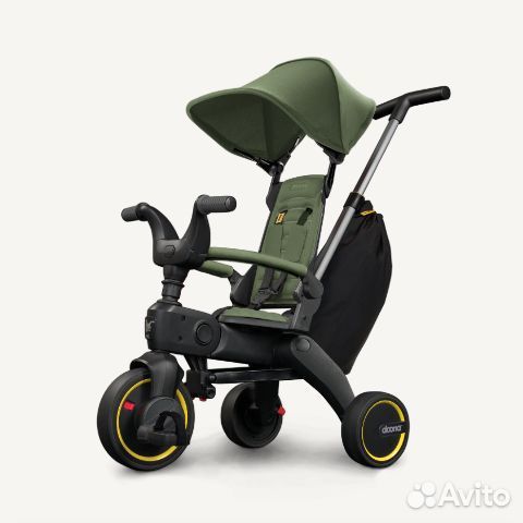 Складной трехколесный велосипед Doona Liki Trike S