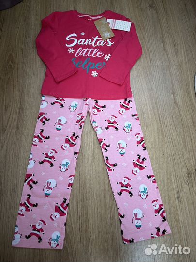 Пижама новогодняя Gloria Jeans 104-110 для девочки