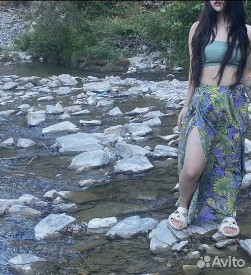 Юбка длинная