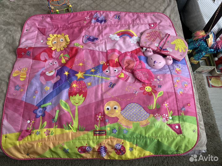 Развивающий коврик tiny love солнечная полянка