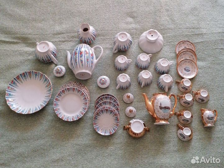 Сервизы 2 шт. лфз и Бавария