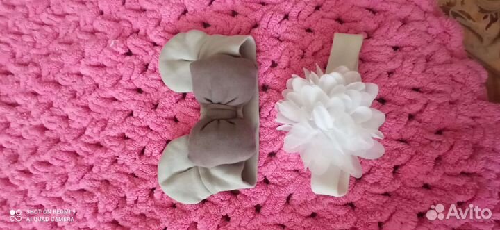 Повязки на голову для малышки