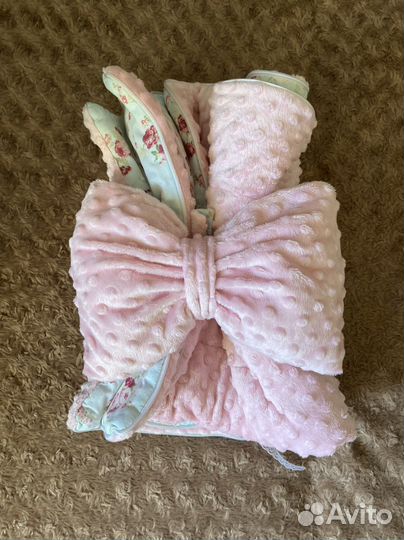 Конверт - одеяло на выписку демисезонный