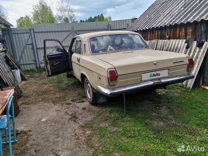 ГАЗ 24 Волга 2.4 МТ, 1987, 98 000 км