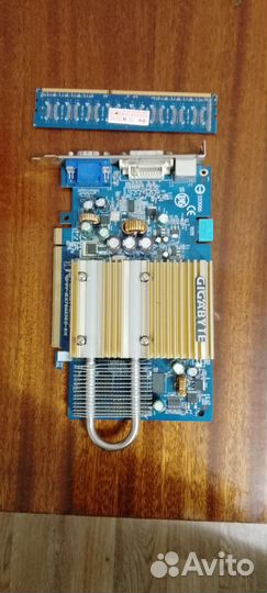 Материнская плата с процессором