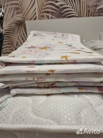 Бортики в детскую кроватку