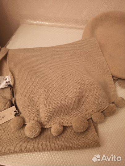 Комплект Savanna (берет+шарф+перчатки)