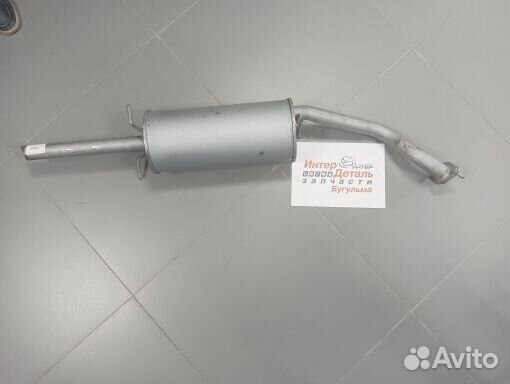 Глушитель chevrolet lanos закатной