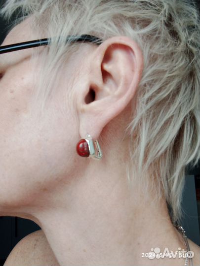 Серьги из серебра 925