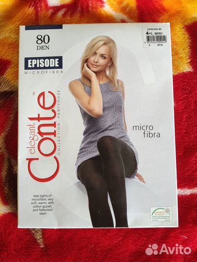 Колготки Conte elegant Episode, 80 den, размер 4/L