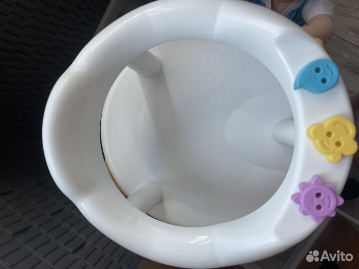 Стульчик для купания, дождевик