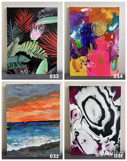 Картины маслом для дома и дачи