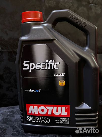 Моторное масло motul specific dexos2 5W-30 5л