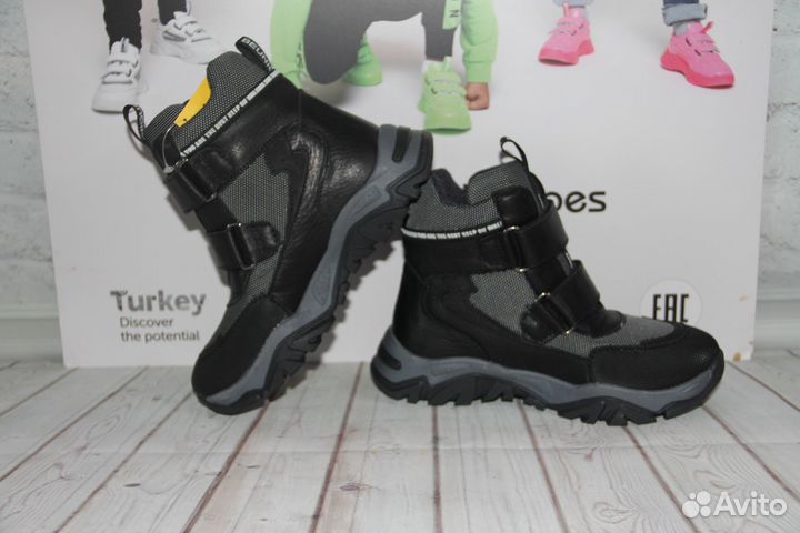 Tutubi р 32,35,36 Ботинки на флисе