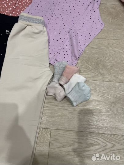 Вещи на девочку пакетом 104 см