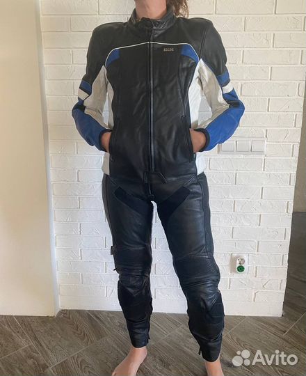 Мото комбинезон женский раздельный
