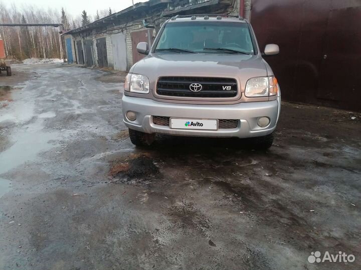 Toyota Sequoia 4.7 AT, 2002, 400 000 км