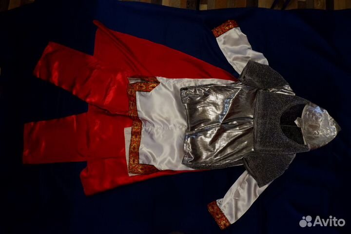 Костюм богатыря новогодний детский